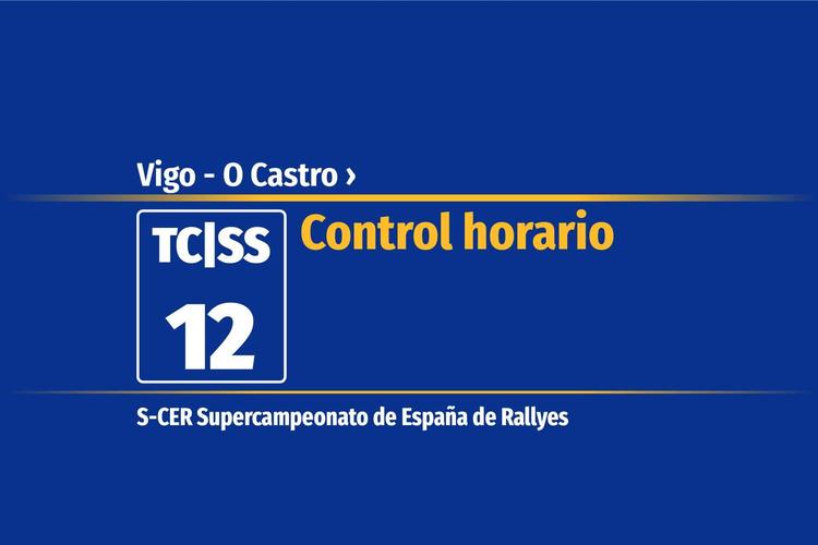 Tramo 12 &nbsp;›&nbsp; Vigo - O Castro | Control horario