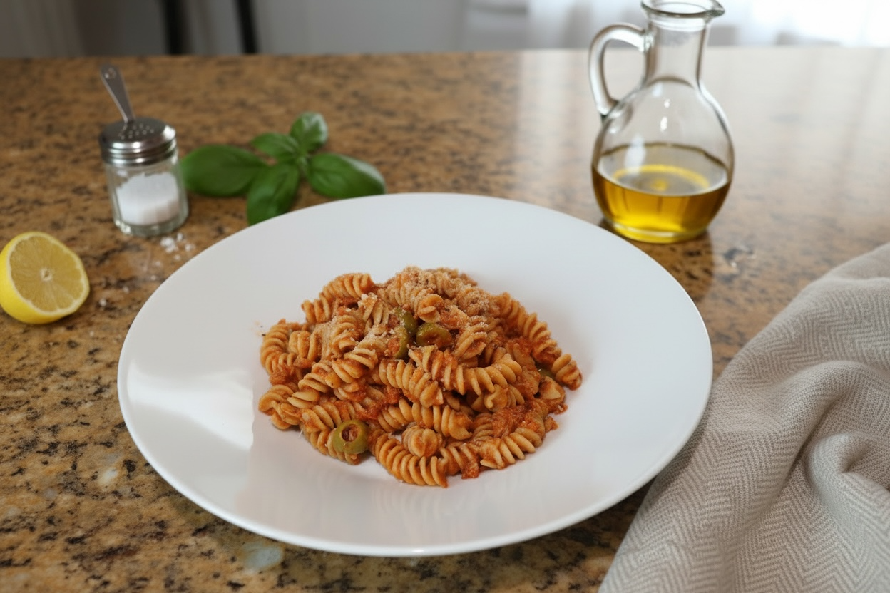 Mediterranean Tuna Wholegrain Pasta