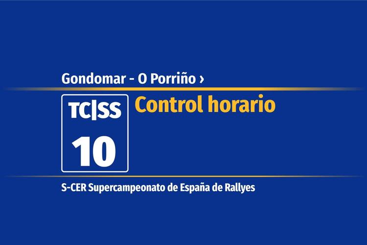 Tramo 10 &nbsp;›&nbsp; Gondomar - O Porriño | Control horario