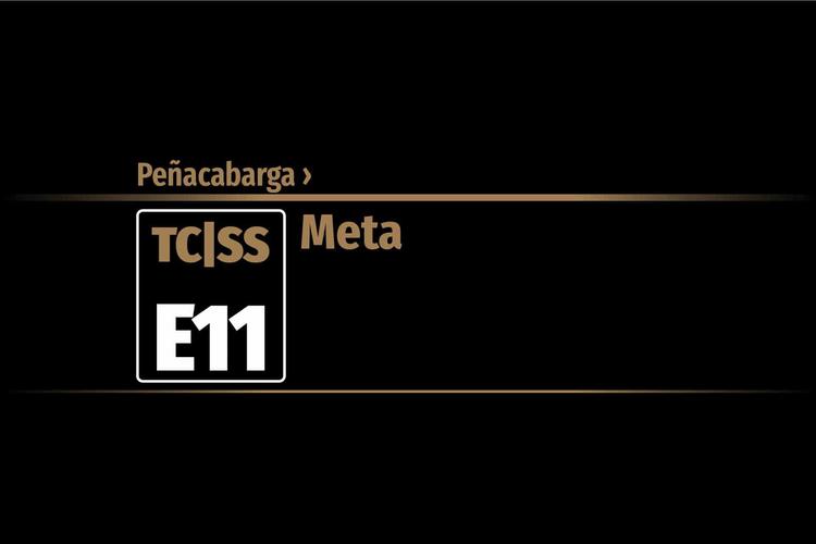 Tramo E11 &nbsp;›&nbsp; Peñacabarga | Meta