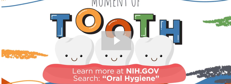 Moment of Tooth Dental Hygiene