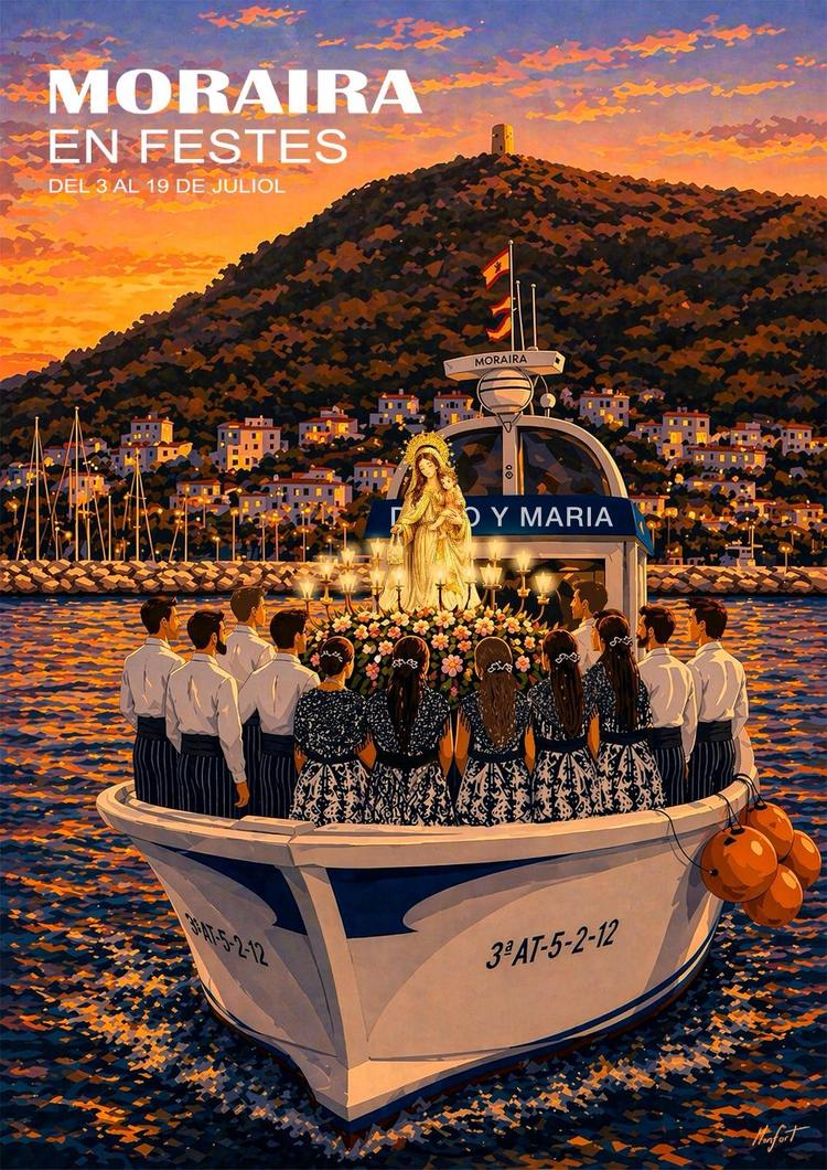 Programación Fiestas Patronales Moraira 2026 