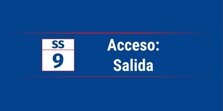 SS 9 | Salida | Bella Vista