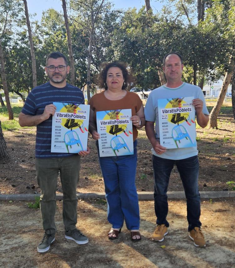 “Vibra Els Poblets” omplirà Miraflor d’activitats, música i ambient festiu per a tots els públics