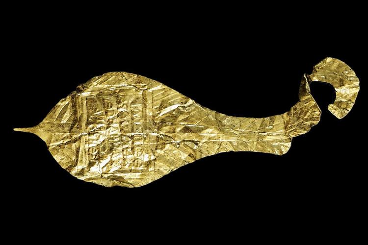 Gold plaque provides first evidence of Jupiter Dolichenus cult at Apsaros Roman fort