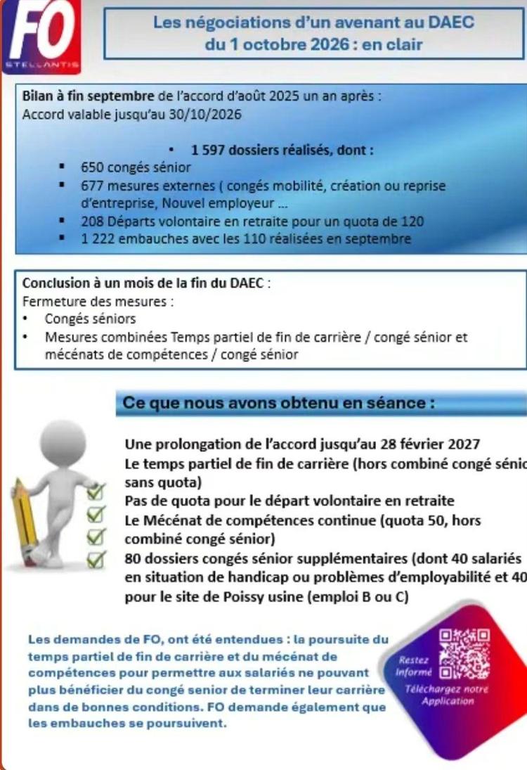Négociations DAEC