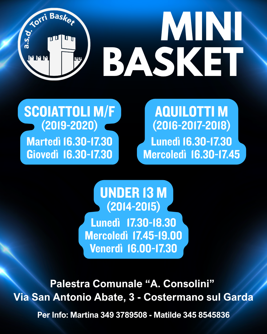 Minibasket si riparte