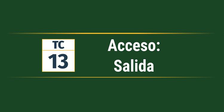 TC 13 | Salida | Colombres 2