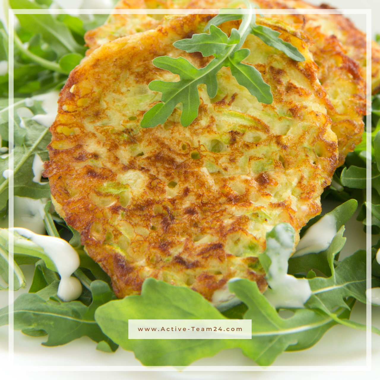 LUFTIGE ZUCCHINIPUFFER