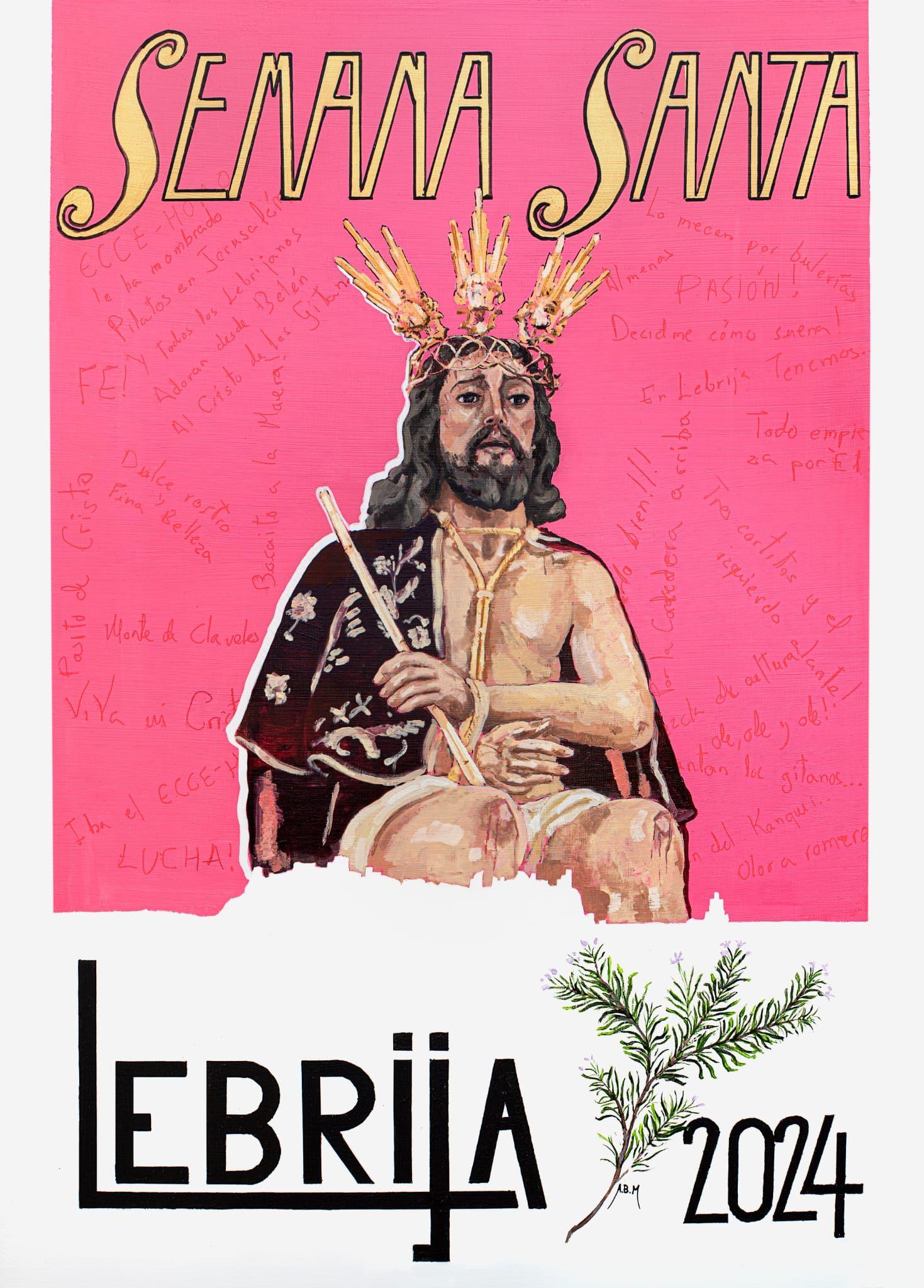 Cartel Semana Santa Lebrija 2024