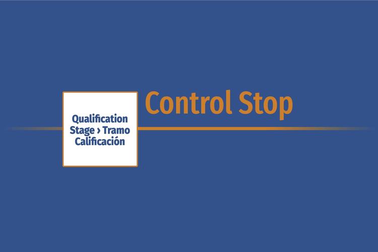 Qualification Stage › Tramo Calificación › Control Stop