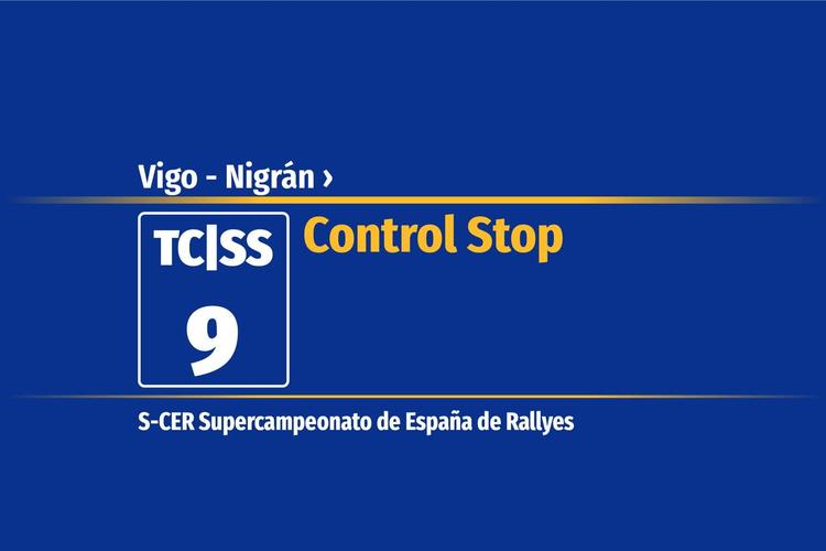 Tramo 9 &nbsp;›&nbsp; Vigo - Nigrán | Control Stop