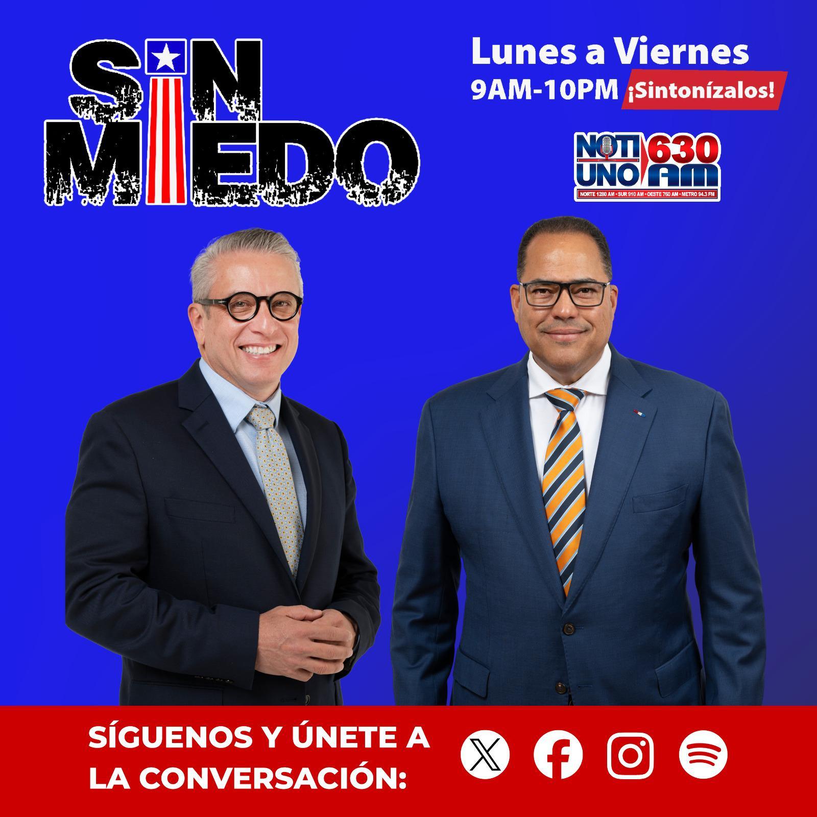 Sin Miedo (9am - 10am)