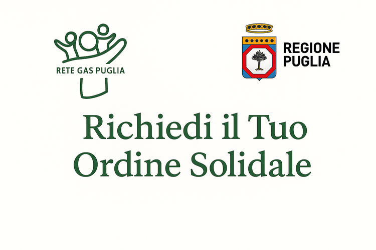 Modulo Richiesta Ordini - Rete GAS Puglia