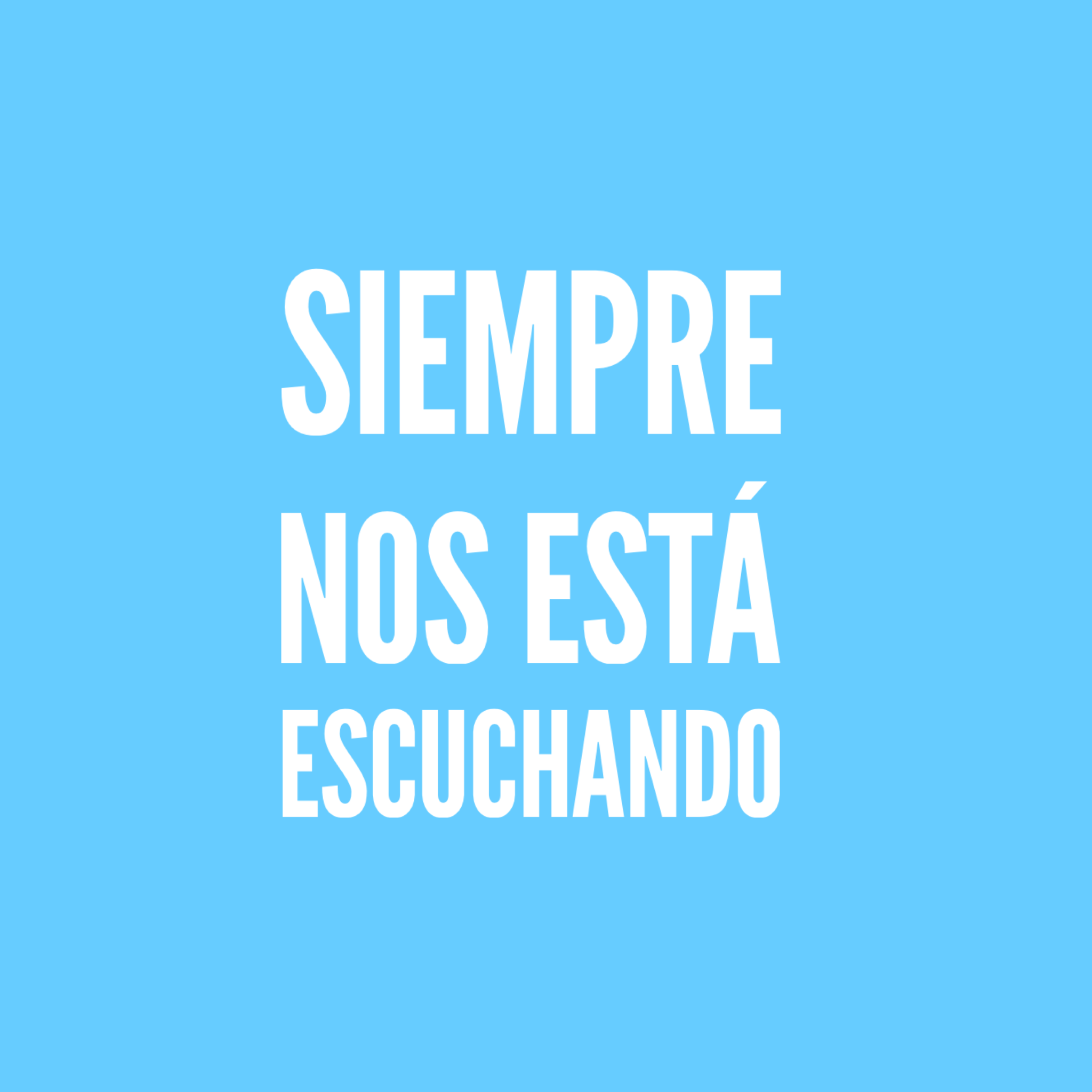 Hoy el reto del amor es escuchar a los que tienes a tu alrededor y aprender algo de ellos