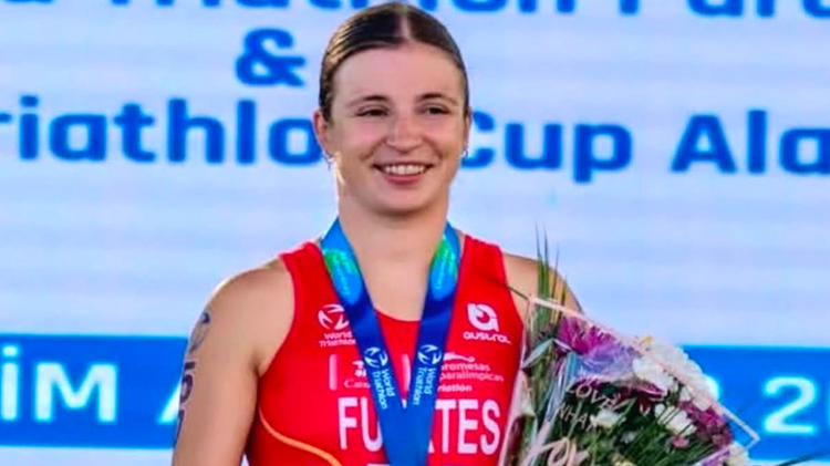 María Fuertes, del LA 208 Triatlón Club de Elche, logra el bronce en su debut en el Campeonato de Europa de Paratriatlón de Tarragona