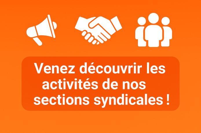 Restez connectés à vos sections syndicales CFDT ! 