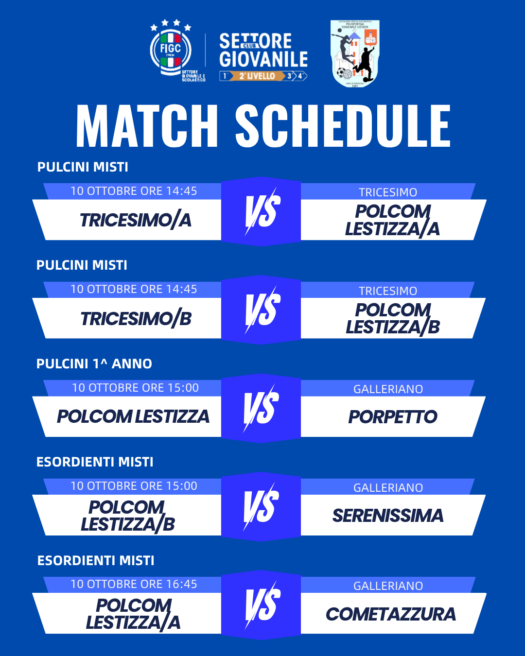 Match Schedule
