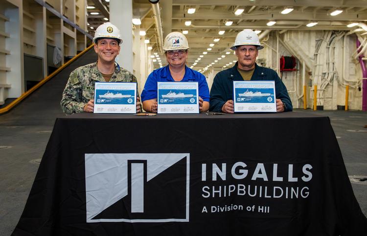 Congratulations, shipbuilders! Ingalls has delivered LPD 29 to the U.S. Navy