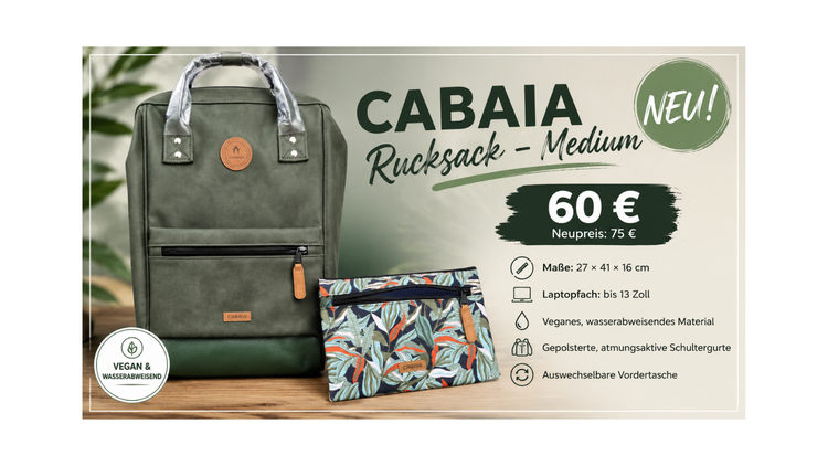 Cabaia Rucksack zu verkaufen