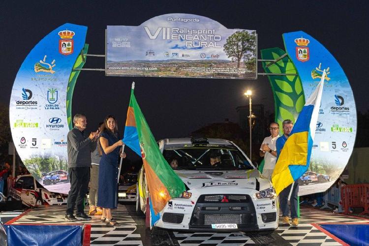 El VII Rallysprint Encanto Rural cierra el regional y provincial en La Palma