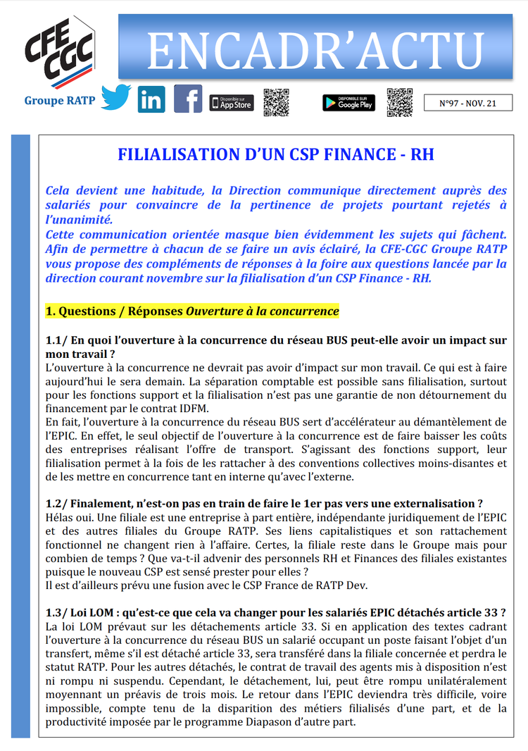 Encadr'ACTU n°97