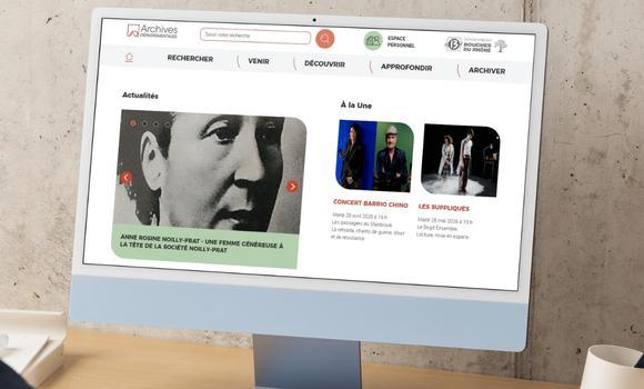 Les équipes des Archives départementales vous dévoilent leur tout nouveau site interne !