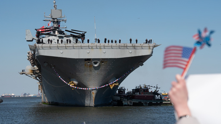Ingalls Ships in Action | Bataan ARG returns from deployment