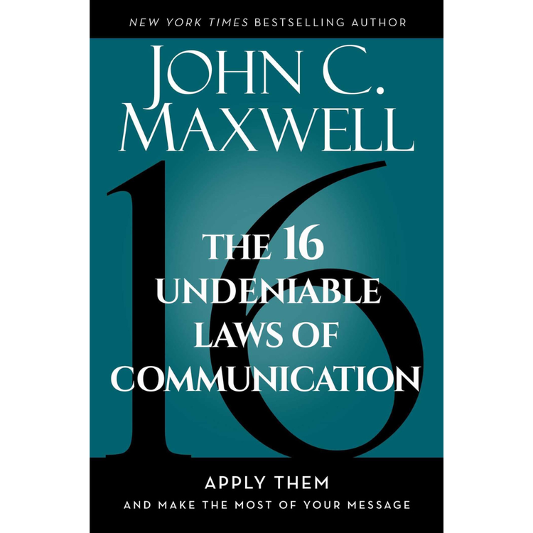Sampul The 16 Undeniable Laws of  Communication