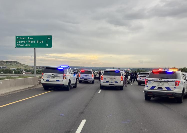 Police activity closes I-70