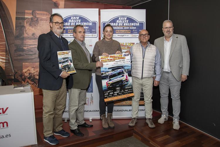 Presentación Oficial del XXIV Rallye Ciudad de Valencia, Memorial Javi Sanz