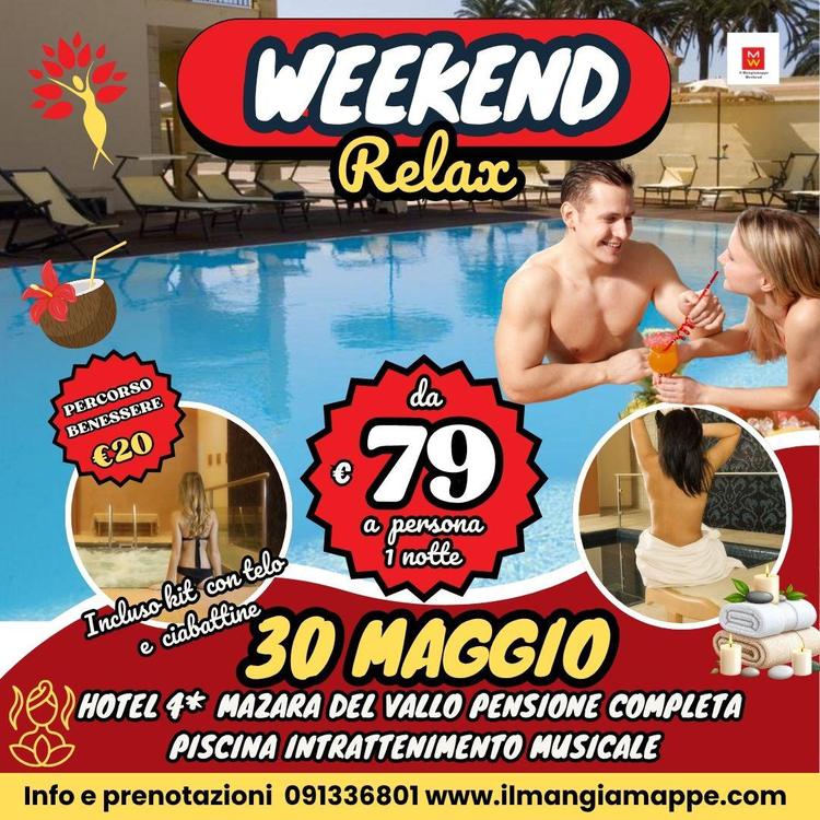 Speciale benessere Hotel 4* a Mazara del Vallo (TP)