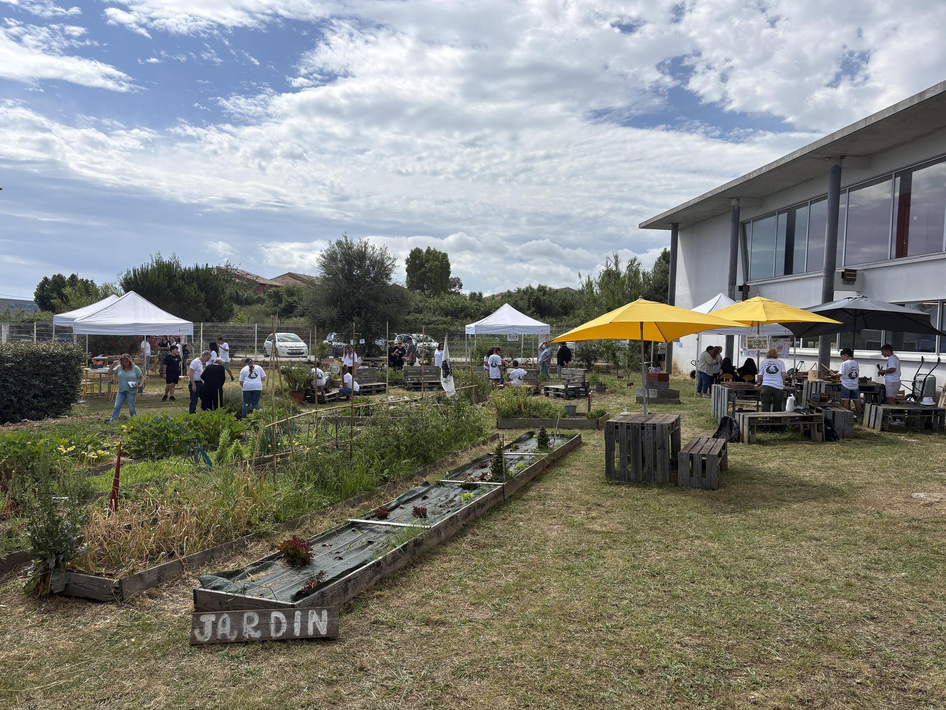 « Rendez-vous au jardin » - Portes ouvertes au jardin pédagogique du collège Campo Vallone de Biguglia