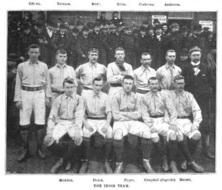 A first for football in Ireland
