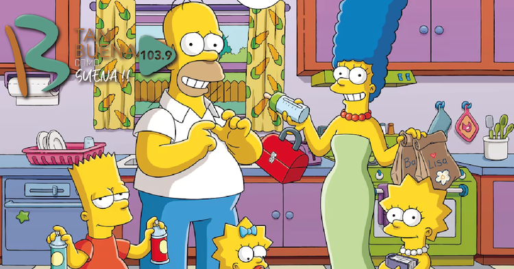 Una mujer convirtió su hogar en la casa de Los Simpson y la razón tiene más de 30 años de historia