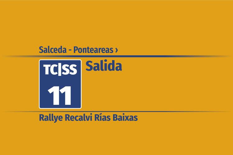 Tramo 11 &nbsp;›&nbsp; Salceda - Ponteareas | Salida