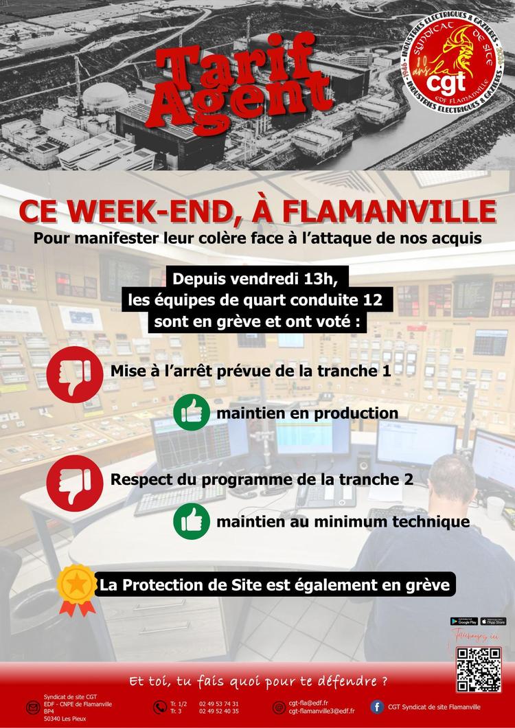 Ce week-end, à Flamanville