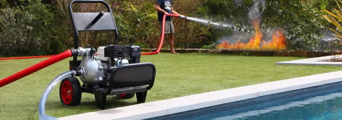 Prévention incendie : jusqu’à 1 000 euros de subvention pour l’achat d’un kit motopompe