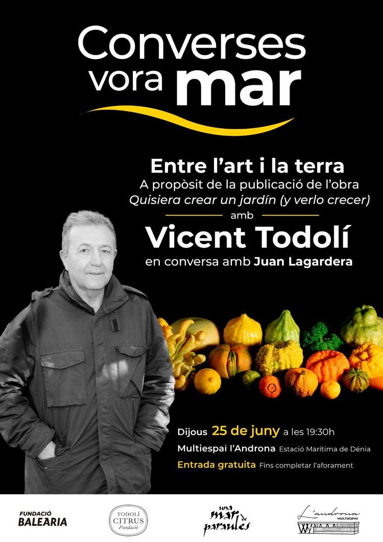 “Entre l’art i la terra”: Vicent Todolí presenta junt a Fundació Baleària de Dénia el seu univers creatiu i botànic
