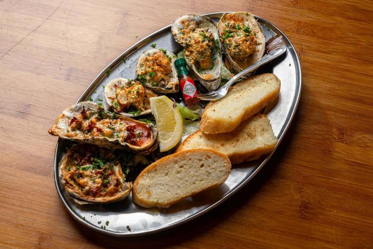 Grilled Oysters Sampler $23.99 