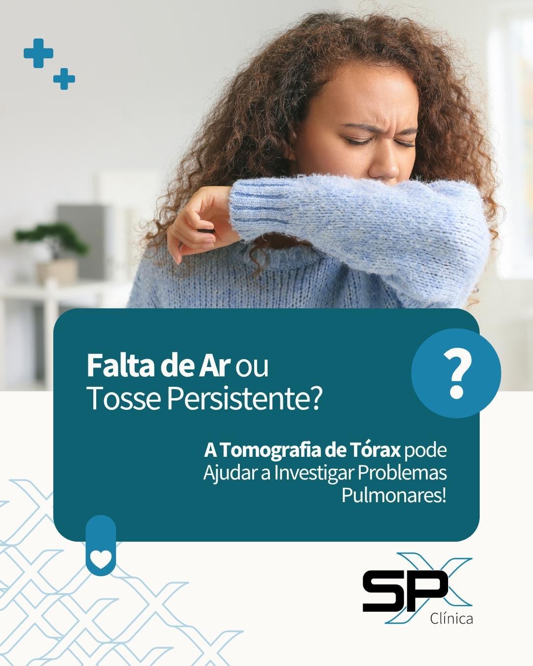 😮‍💨 Falta de Ar ou Tosse Persistente? A Tomografia de Tórax pode Ajudar a Investigar Problemas Pulmonares! 🔎