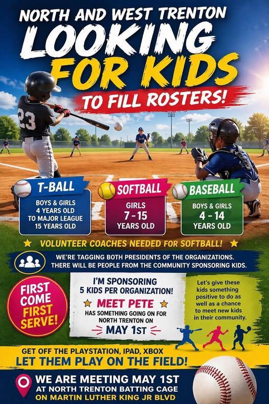 T-Ball | SOFTBALL | BASEBALL - Summer 2026