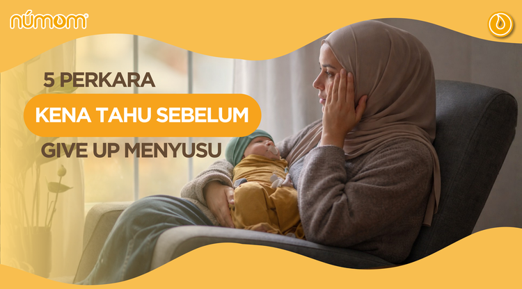 5 PERKARA KENA TAHU SEBELUM GIVE UP MENYUSU