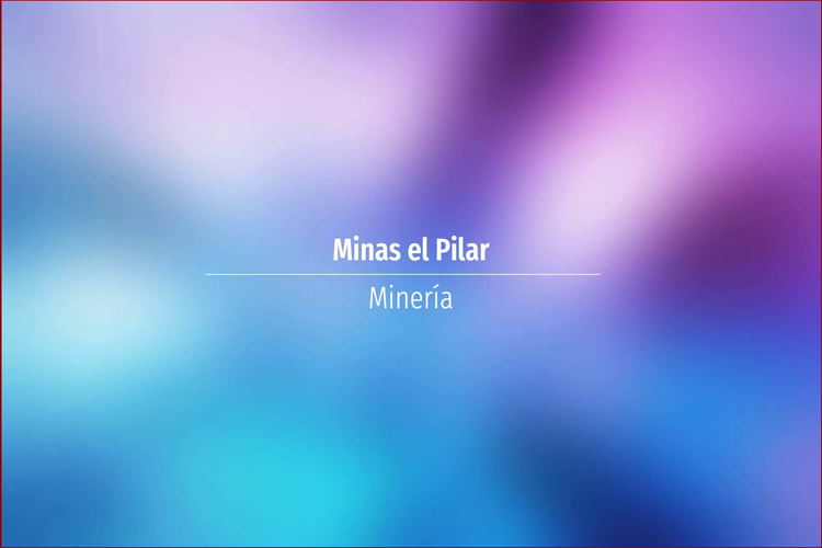 Minas el Pilar