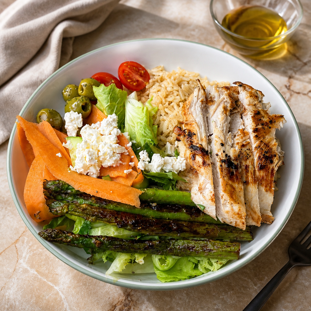 Grilled Chicken Power Plate