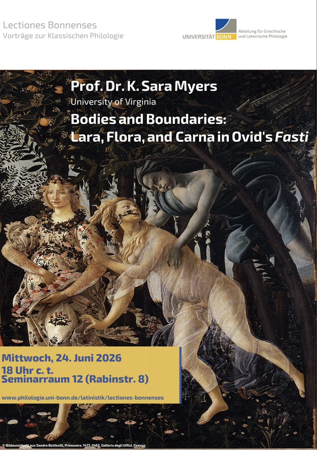 Bodies and boundaries: Lara, Flora and Carna in Ovid's Fasti
