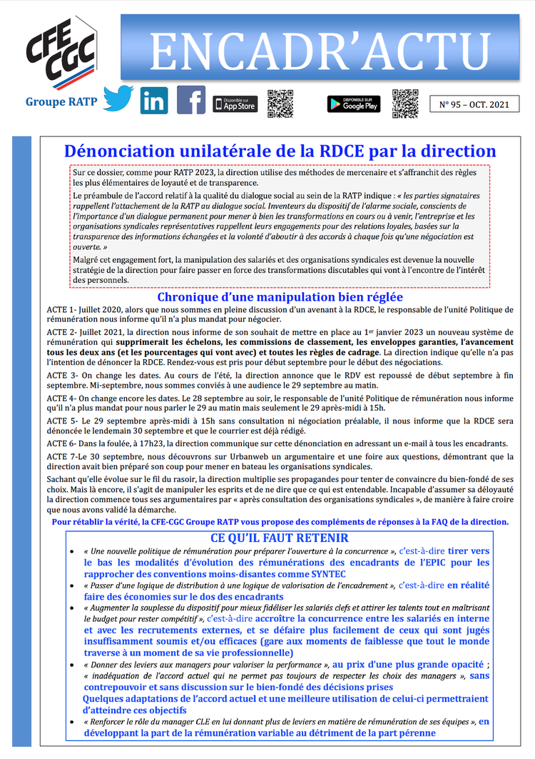 Encadr'ACTU n°95