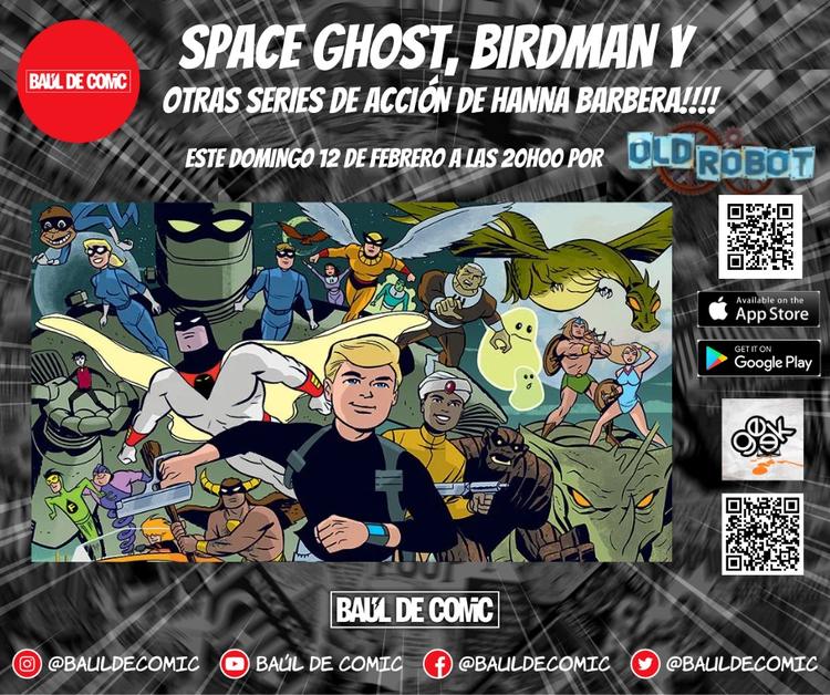 Space Ghost, Birdman y Otras Series de Acción de Hanna Barbera 
