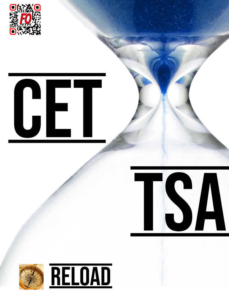 Une semaine, une info : Compte Epargne Temps (CET/TSA) FR/EN