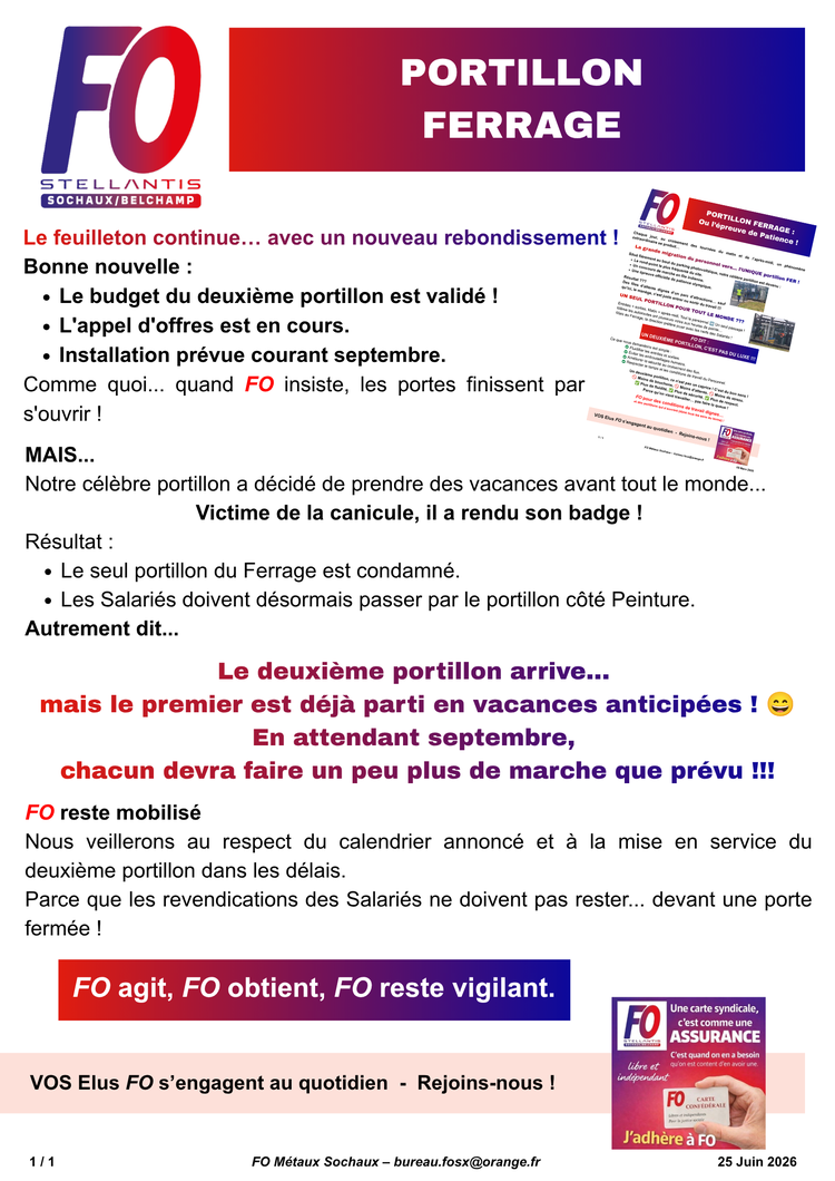 SXBP: PORTILLON FERRAGE 👌👌